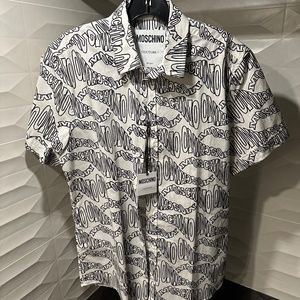 MOSCHINO made in Italy short sleeve shirt